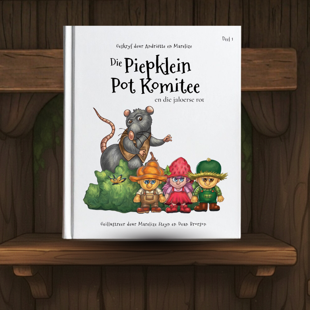 The Itty Bitty Pot Committee& The Jealous Rat - Complete Bilingual Bundle (Save R40)